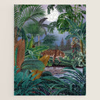 Leopard Jungle Jigsaw Puzzle Gallery Image 1