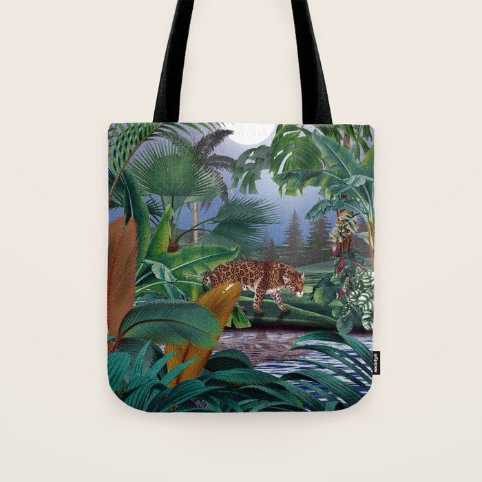 Leopard Jungle Tote Bag Gallery Image 1