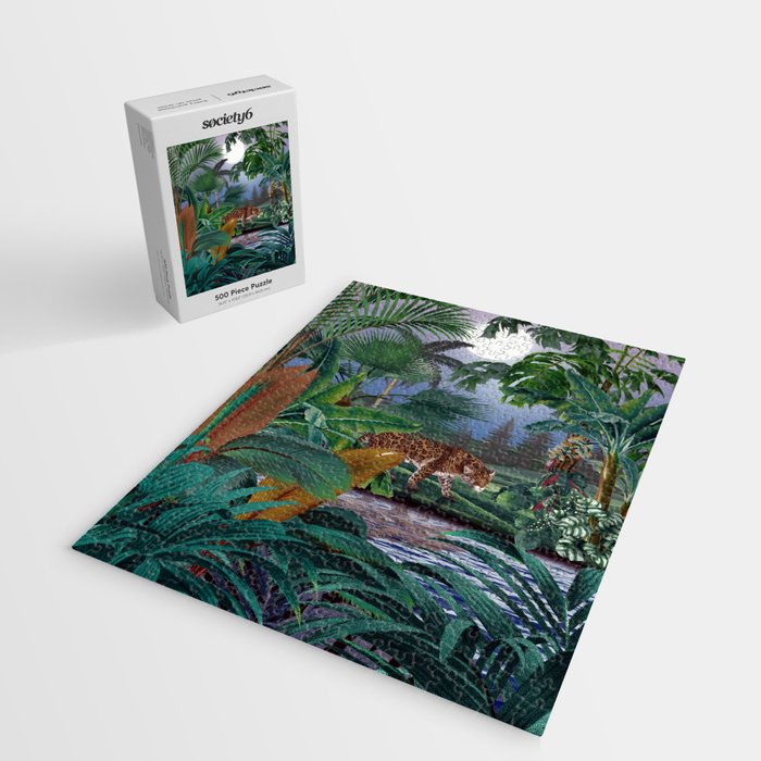 Leopard Jungle Jigsaw Puzzle Gallery Image 2