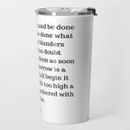 Finish Each Day And Be Done With It | Ralph Waldo Emerson Quote Travel Mug Gallery Image 2
