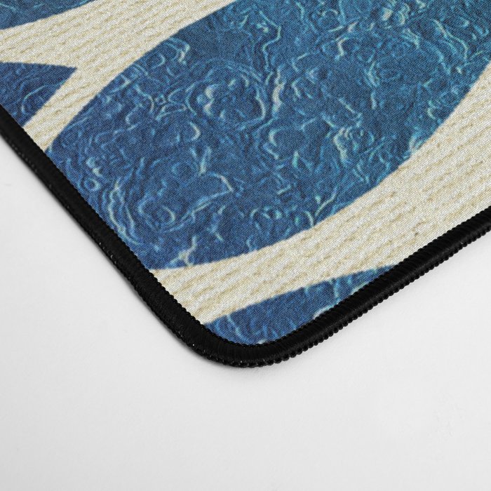 Petal Burst - Turquoise Desk Mat Gallery Image 4