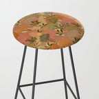 Bohemian Walk Orange Stool Gallery Image 2