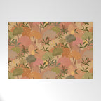 Bohemian Walk Orange Welcome Mat Gallery Image 1