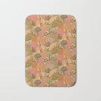 Bohemian Walk Orange Bath Mat Gallery Image 1