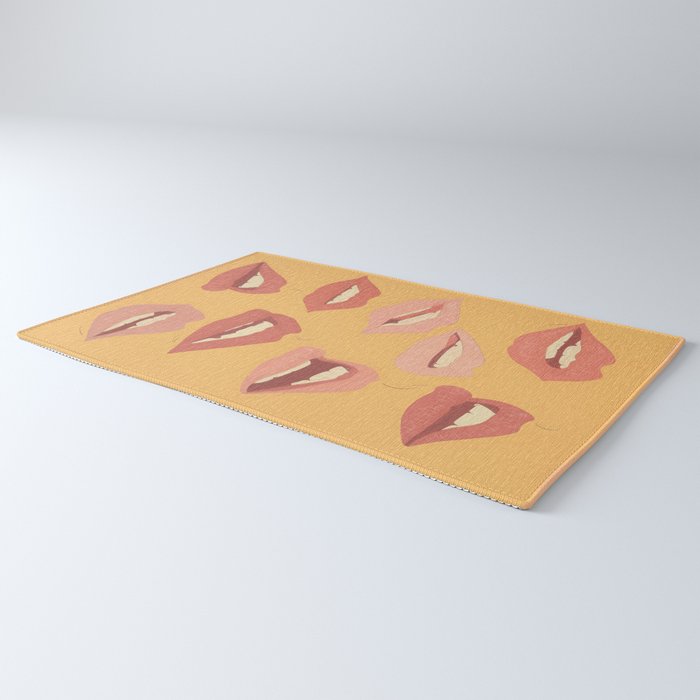 Playful Lips Rug Gallery Image 3