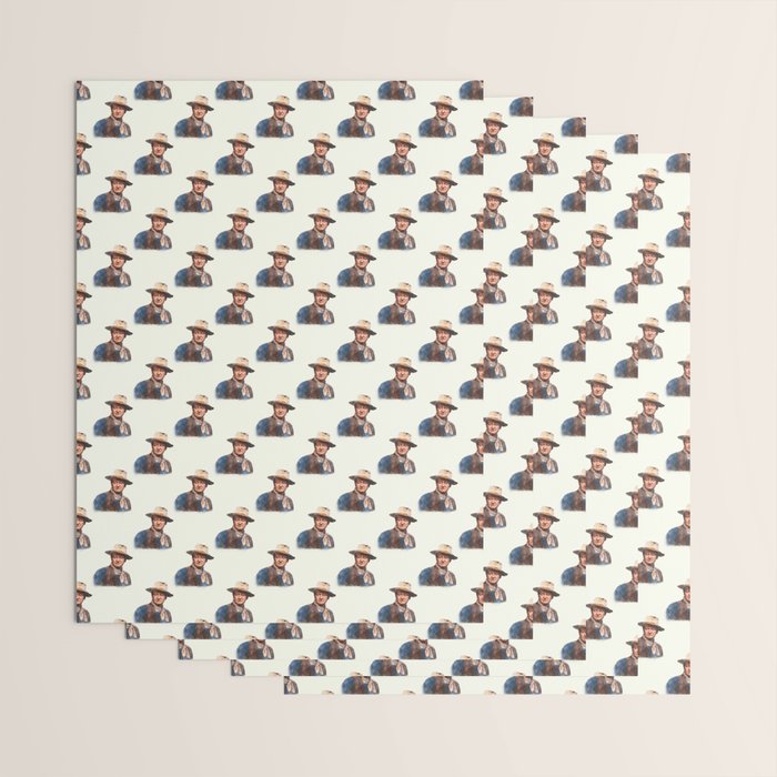 John Wayne - The Duke - Watercolor Wrapping Paper Gallery Image 3