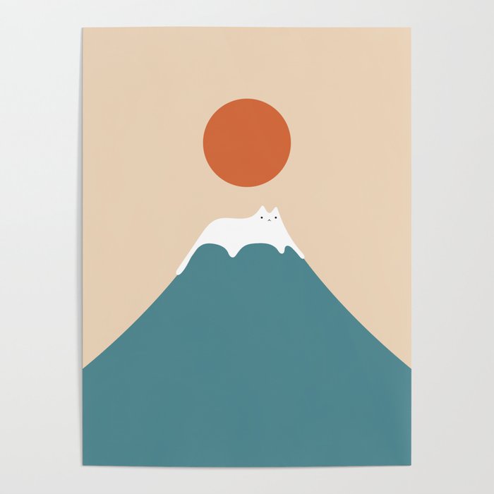Cat Landscape 158 Poster Gallery Image 4