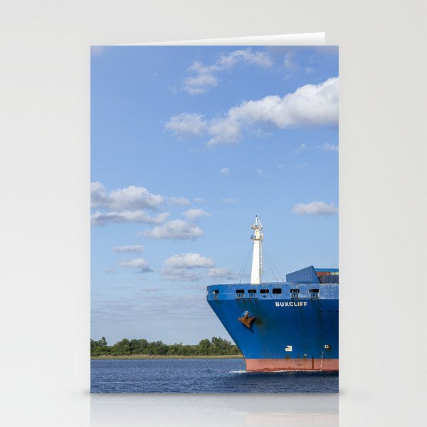 Port of Charleston Cooper River Photography Stationery Card Gallery Image 1