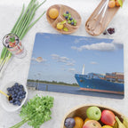 Port of Charleston Cooper River Photography Cutting Board Gallery Image 2