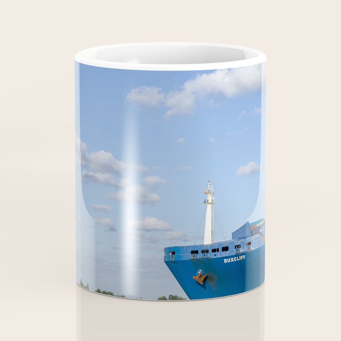 Port of Charleston Cooper River Photography Coffee Mug Gallery Image 4