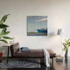 Port of Charleston Cooper River Photography Wood Wall Art Gallery Image 2