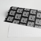 Good morning, I see the assassins have failed. (Black) Wrapping Paper Gallery Image 2