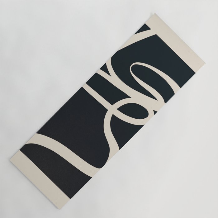 Abstract Line 16 Yoga Mat Gallery Image 1