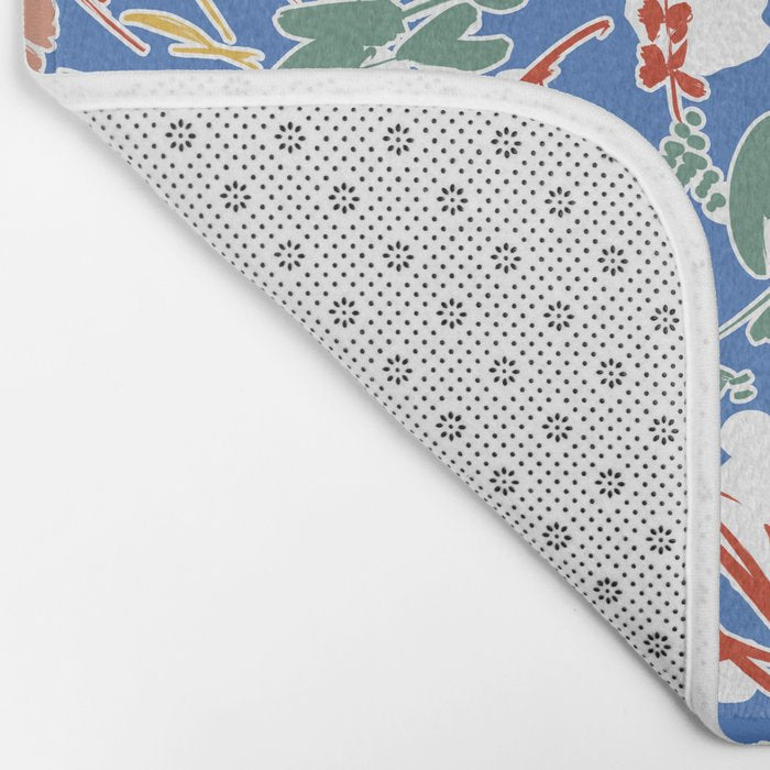 Wild colorful flowery meadow B Bath Mat Gallery Image 2
