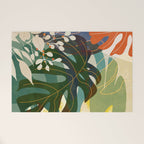 Leaves tropical Welcome Mat Gallery Image 1
