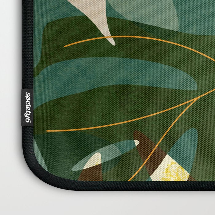 Leaves tropical Laptop Sleeve Gallery Image 3