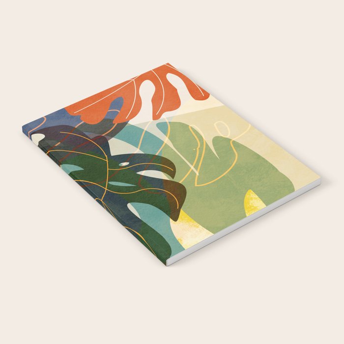 Leaves tropical Notebook Gallery Image 2