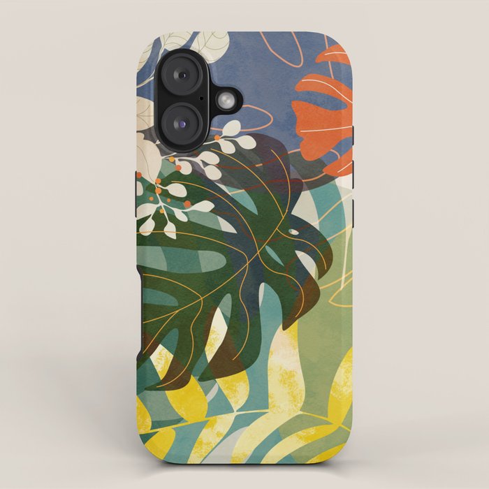 Leaves tropical iPhone Case Gallery Image 1