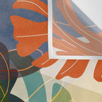 Leaves tropical Wall Tapestry Gallery Image 3