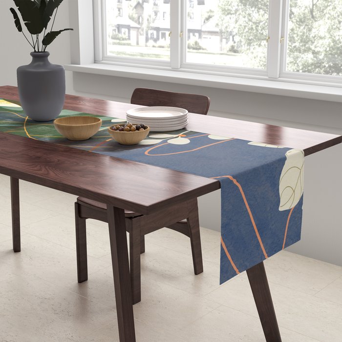 Leaves tropical Table Runner Gallery Image 2