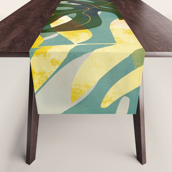 Leaves tropical Table Runner Gallery Image 1