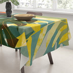 Leaves tropical Tablecloth Gallery Image 3