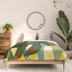 Leaves tropical Comforter Gallery Image 3