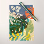 Leaves tropical Wrapping Paper Gallery Image 1