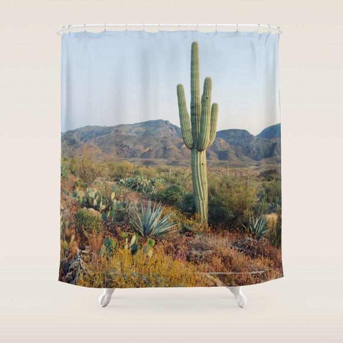 Spring in the Desert Shower Curtain Gallery Image 1