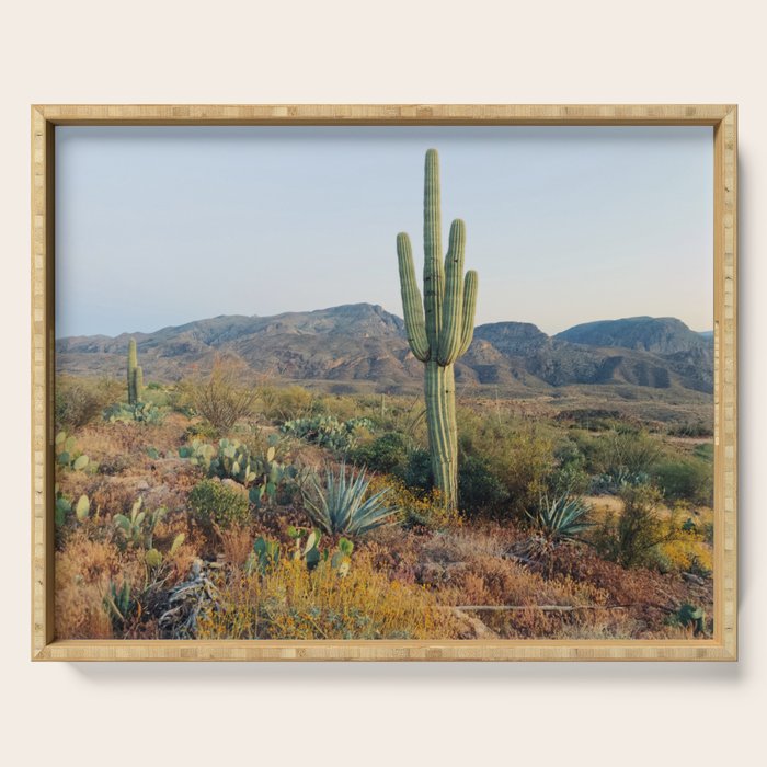 Spring in the Desert Serving Tray Gallery Image 1