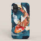 Metallic Koi II iPhone Case Gallery Image 1