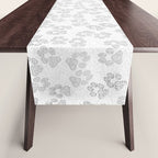 Puppy Paw Prints Table Runner Gallery Image 1