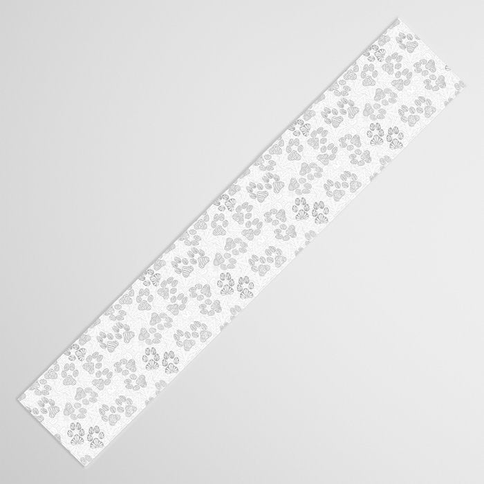 Puppy Paw Prints Table Runner Gallery Image 3