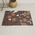 Floral Mocha 2 Rug Gallery Image 1