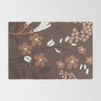 Floral Mocha 2 Rug Gallery Image 2
