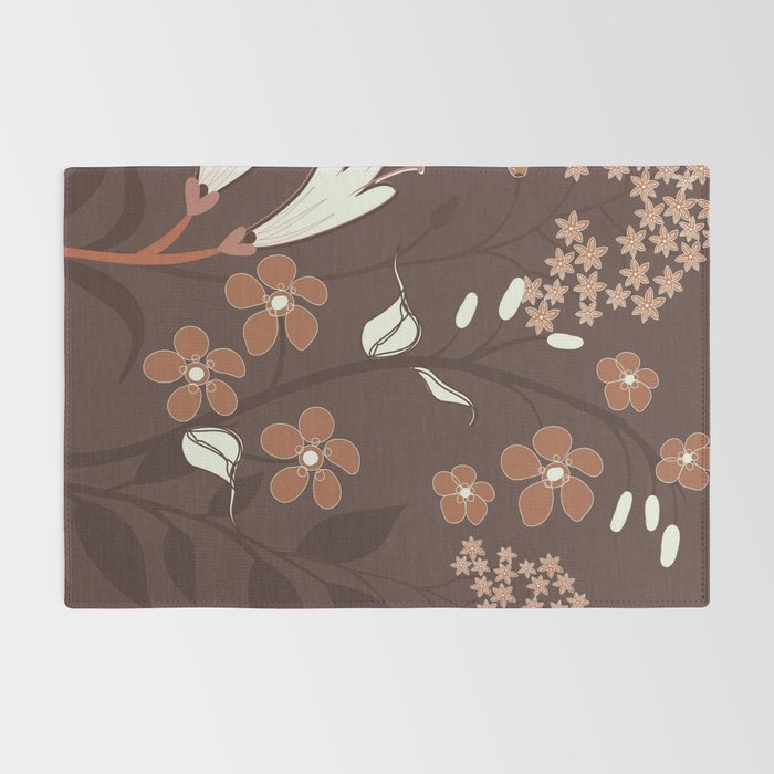 Floral Mocha 2 Rug Gallery Image 2