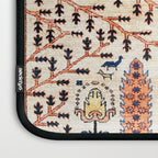 Floral Garden Persian Rug Print Laptop Sleeve Gallery Image 3
