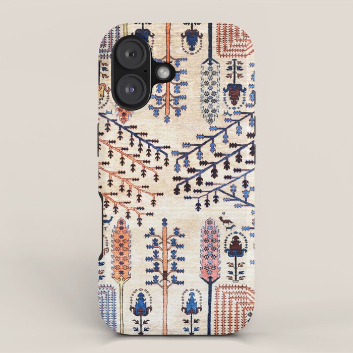 Floral Garden Persian Rug Print iPhone Case Gallery Image 1