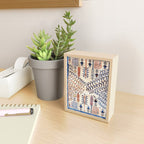 Floral Garden Persian Rug Print Mini Art Print Gallery Image 2