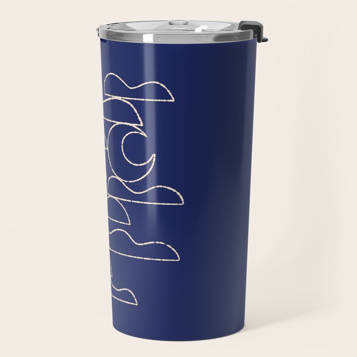 Moon And Cloudscape No. 1 Travel Mug Gallery Image 2