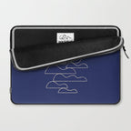 Moon And Cloudscape No. 1 Laptop Sleeve Gallery Image 2