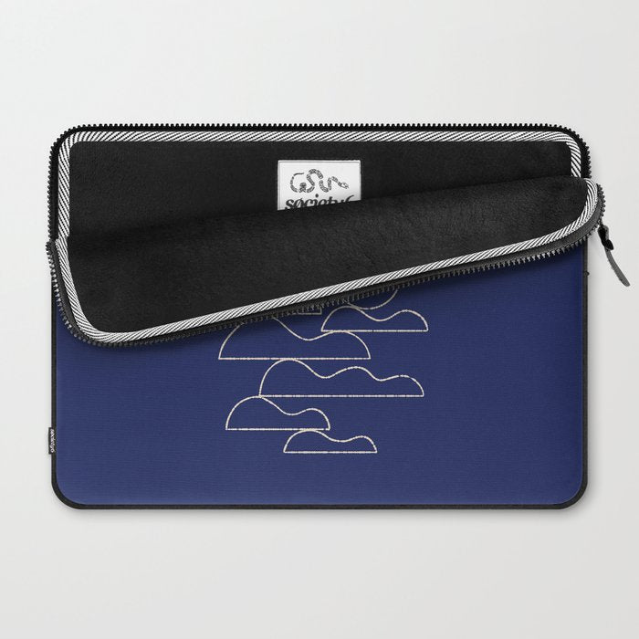 Moon And Cloudscape No. 1 Laptop Sleeve Gallery Image 2