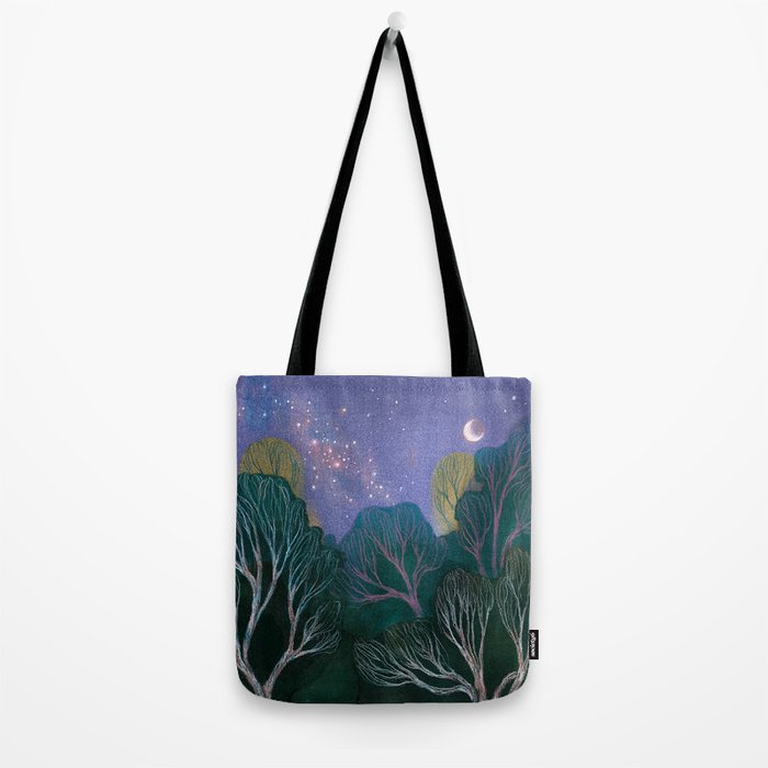 Starlit Woods Tote Bag Gallery Image 2