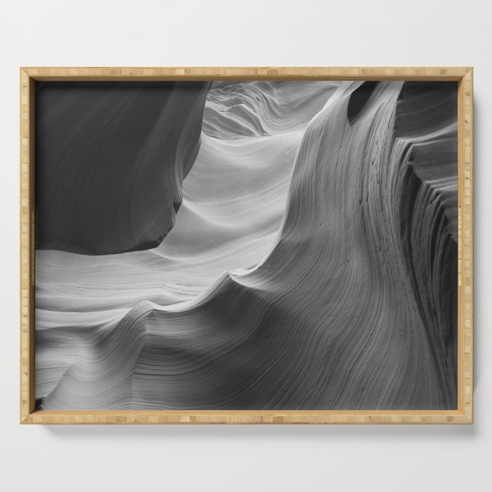 ANTELOPE CANYON XXXIII / Arizona Desert Serving Tray Gallery Image 1