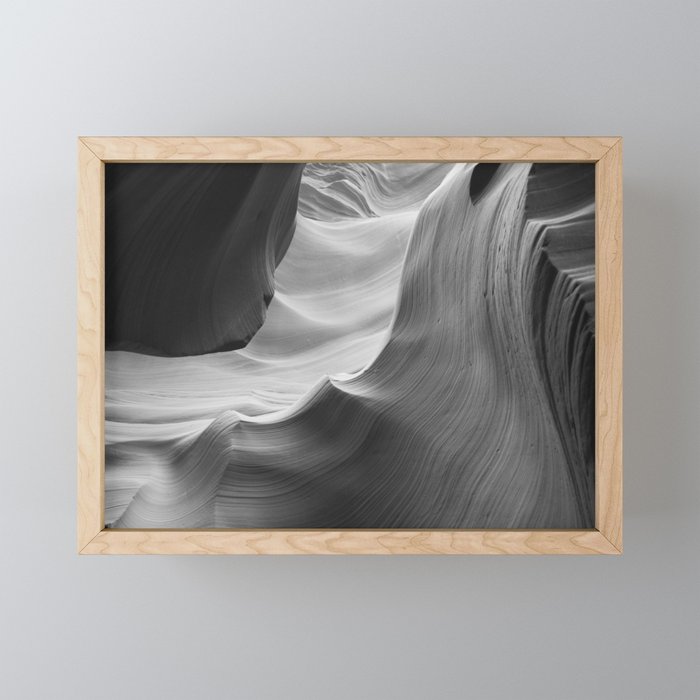 ANTELOPE CANYON XXXIII / Arizona Desert Mini Art Print Gallery Image 1