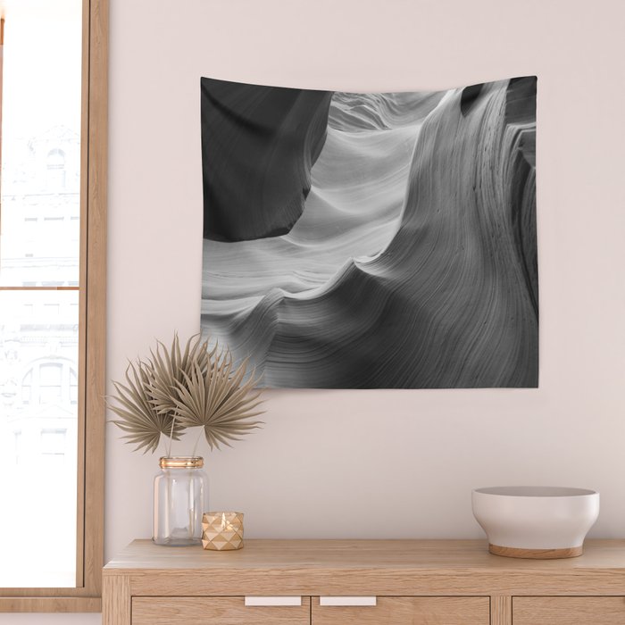 ANTELOPE CANYON XXXIII / Arizona Desert Wall Tapestry Gallery Image 2