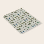 Reptiles vintage pattern Notebook Gallery Image 2