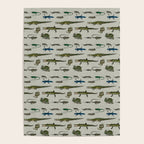 Reptiles vintage pattern Poster Gallery Image 4