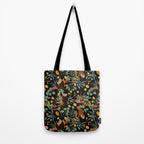 RED PANDAS IN DARK WILD NATURE Tote Bag Gallery Image 2