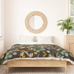 RED PANDAS IN DARK WILD NATURE Duvet Cover Gallery Image 3